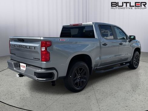 New 2026 Chevrolet Silverado 1500 Custom w/ Turbomax Blackout Package AWD/4WD image 6