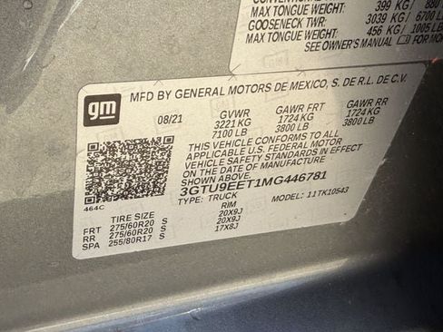Used 2021 GMC Sierra 1500 AT4 AWD/4WD image 27