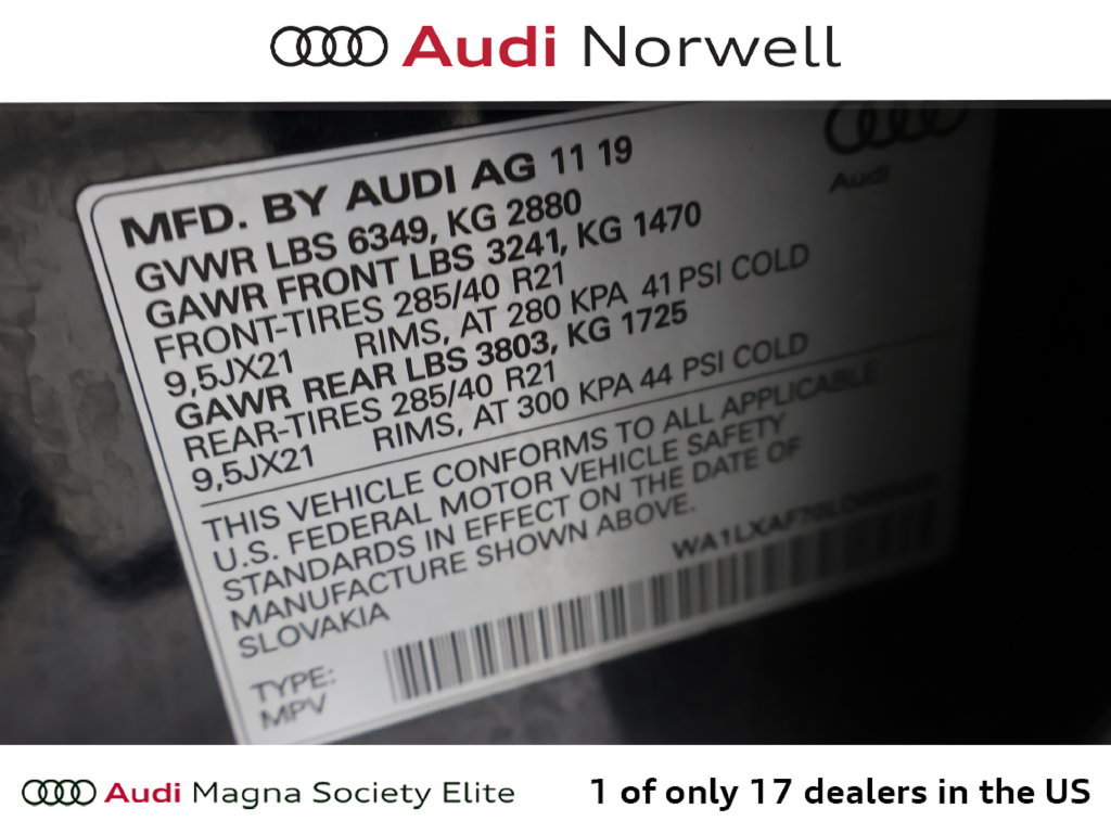 Used 2020 Audi Q7 3.0T Premium Plus w/ Premium Plus Package AWD/4WD image 3
