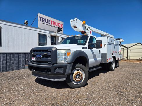 Used 2013 Ford F550 4x4 Regular Cab Super Duty w/ PWR Equipment Group image 1