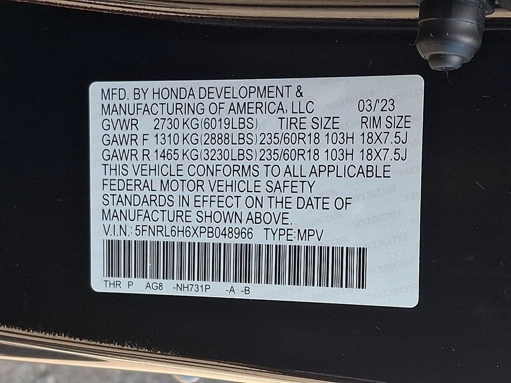 Used 2023 Honda Odyssey EX-L image 28