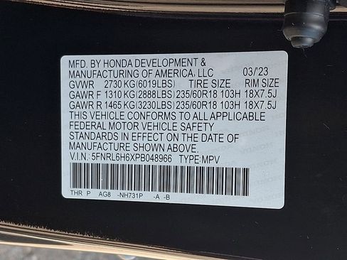 Used 2023 Honda Odyssey EX-L image 28