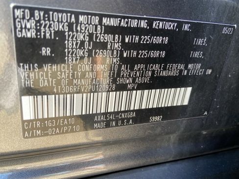 Used 2023 Toyota RAV4 Limited AWD/4WD image 33