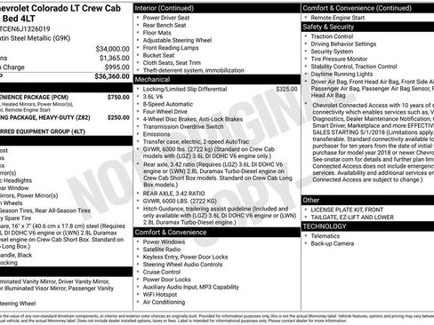 Used 2018 Chevrolet Colorado LT w/ LT Convenience Package image 2