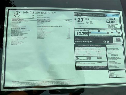 Certified 2026 Mercedes-Benz GLB 250 4MATIC image 26