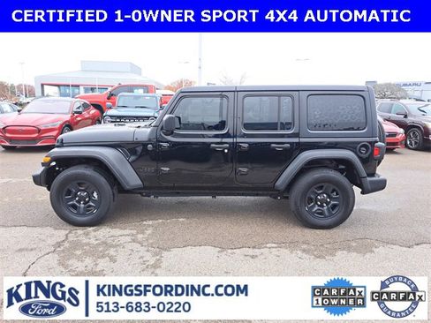 Used 2023 Jeep Wrangler Sport image 2
