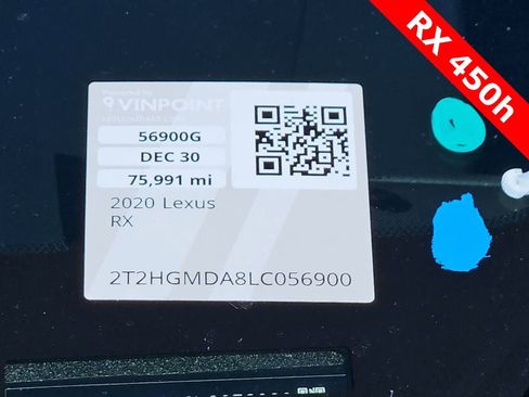 Used 2020 Lexus RX 450h AWD w/ Premium Package image 25