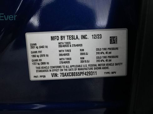 Used 2023 Tesla Model X Plaid AWD/4WD image 28