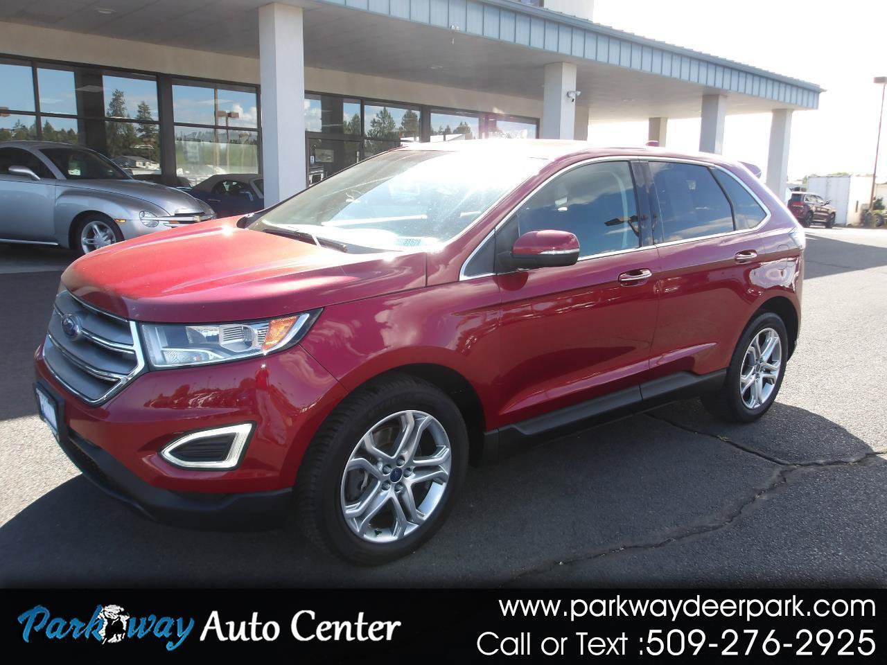 Used 2018 Ford Edge Titanium w/ Technology Package AWD/4WD image 1