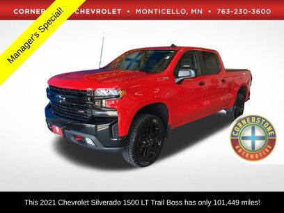 Used 2021 Chevrolet Silverado 1500 LT Trail Boss w/ Bed Protection Package