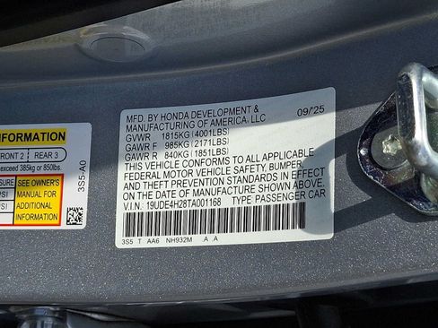 Certified 2026 Acura Integra FWD image 15