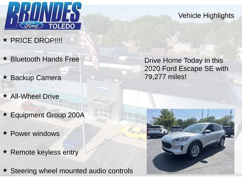 Used 2020 Ford Escape SE AWD/4WD image 5