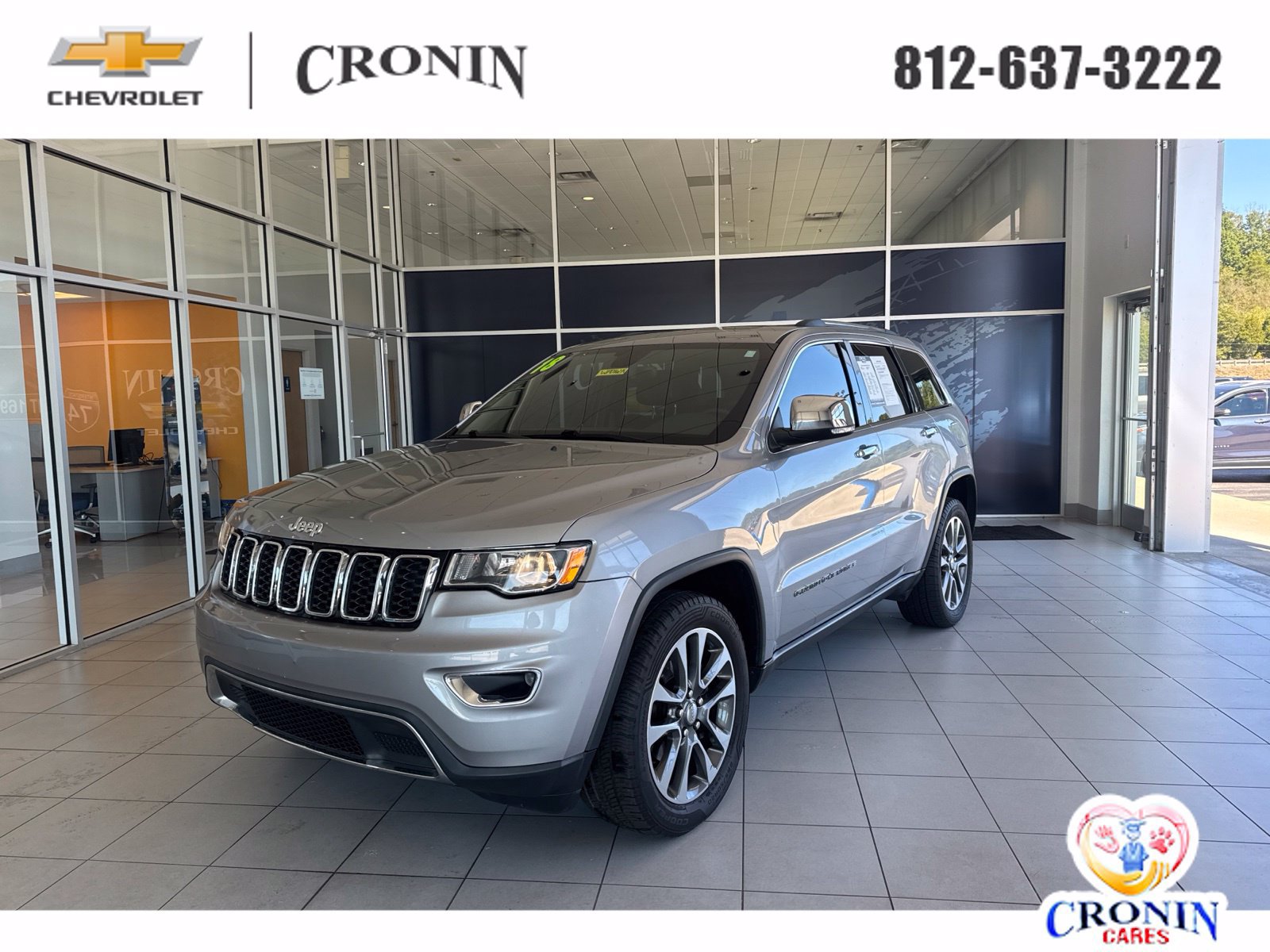 Used 2018 Jeep Grand Cherokee Limited w/ Trailer Tow Group IV AWD/4WD image 1