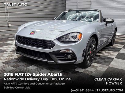 Used 2018 FIAT 124 Spider Abarth w/ Convenience Group