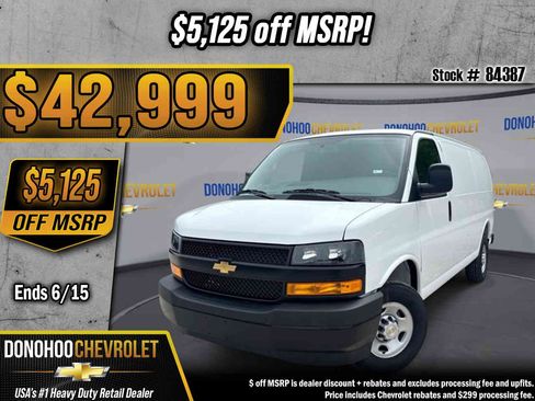 New 2026 Chevrolet Express 2500 w/ Driver Convenience Package RWD image 1
