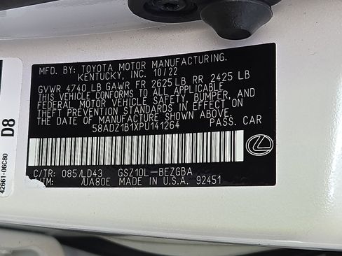 Used 2023 Lexus ES 350 w/ Premium Package image 27