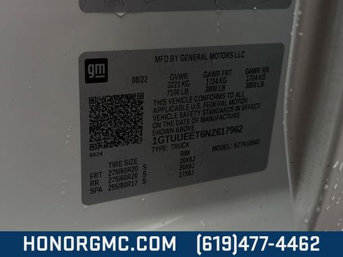 Used 2022 GMC Sierra 1500 AT4 w/ AT4 Preferred Package image 36