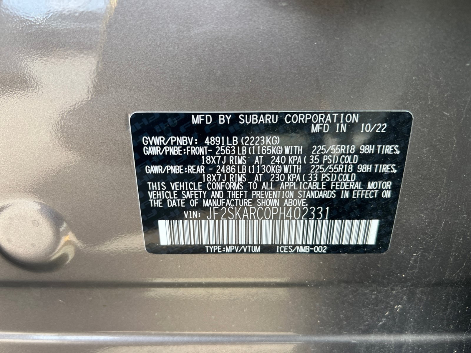 Used 2023 Subaru Forester Touring AWD/4WD image 44