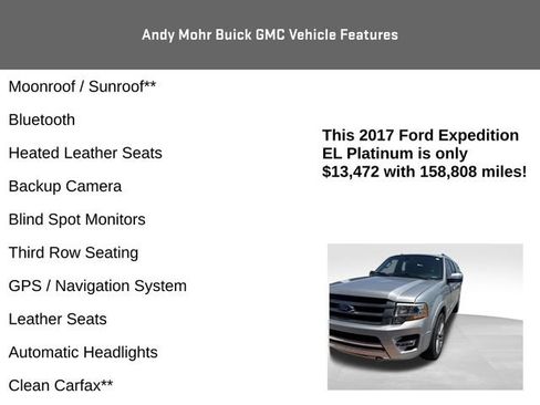 Used 2017 Ford Expedition Max Platinum AWD/4WD image 4