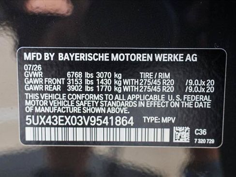 New 2027 BMW X6 M60i AWD/4WD image 26