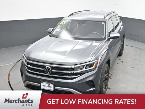 Used 2023 Volkswagen Atlas SE w/ Black Wheel Package AWD/4WD image 35