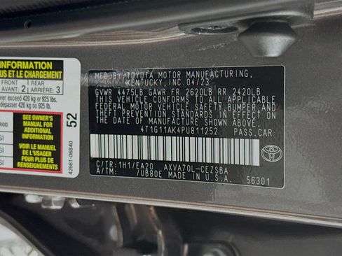 Used 2023 Toyota Camry SE FWD image 38
