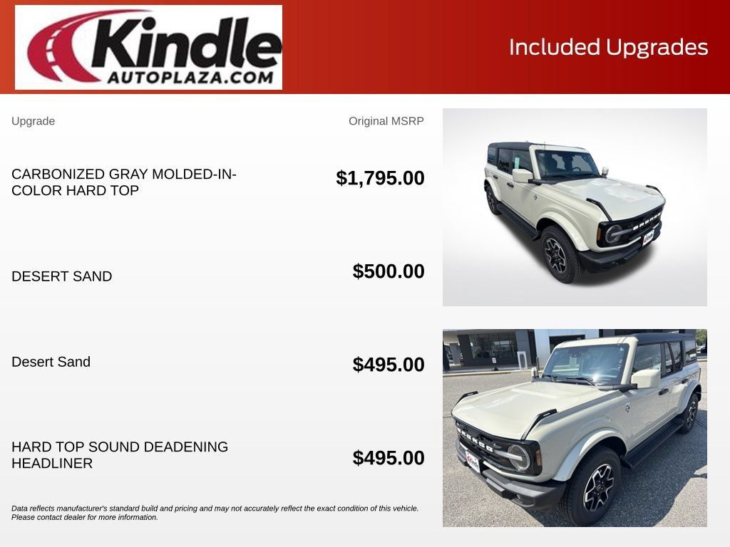 New 2026 Ford Bronco Outer Banks AWD/4WD image 5