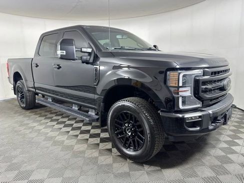 Certified 2022 Ford F250 Lariat w/ Black Appearance Package AWD/4WD image 1