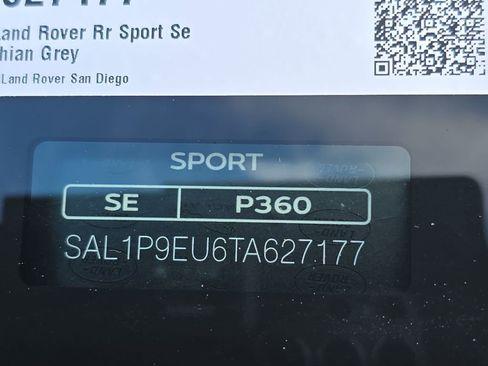 New 2026 Land Rover Range Rover Sport SE image 37