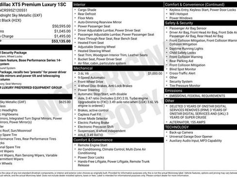 Used 2025 Cadillac XT5 Premium Luxury image 28