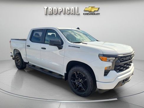 New 2026 Chevrolet Silverado 1500 Custom w/ Turbomax Blackout Package RWD image 7