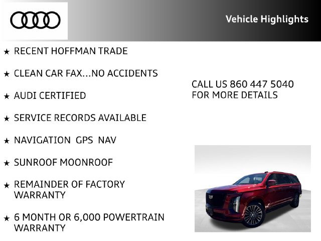 Used 2025 Cadillac Escalade ESV Sport Platinum AWD/4WD image 8
