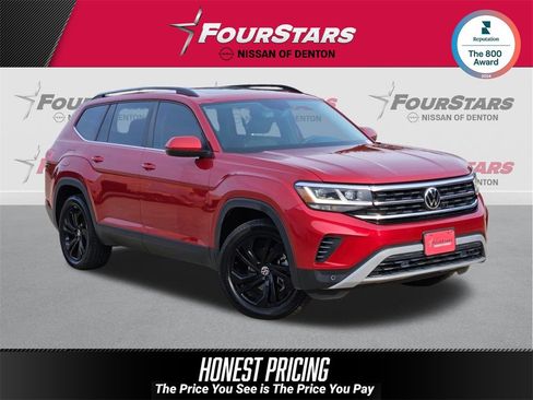 Used 2022 Volkswagen Atlas SE image 1