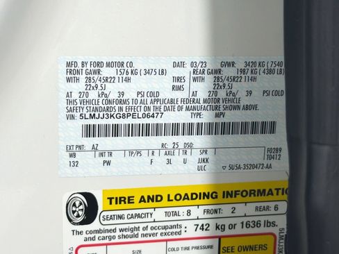Certified 2023 Lincoln Navigator L Reserve RWD image 34