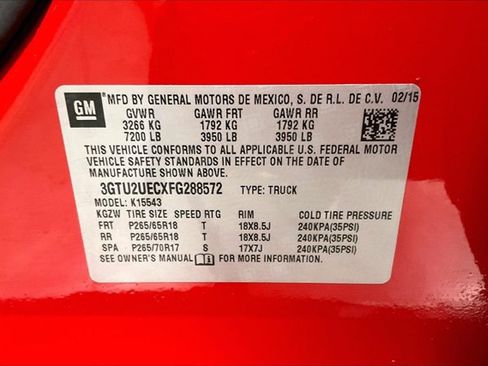 Used 2015 GMC Sierra 1500 SLE w/ SLE Value Package AWD/4WD image 41