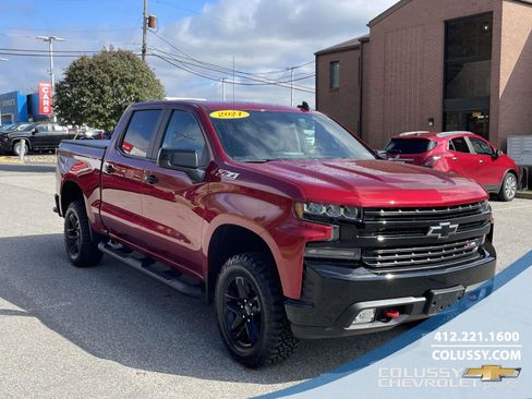 Certified 2021 Chevrolet Silverado 1500 LT Trail Boss w/ Convenience Package II AWD/4WD image 1