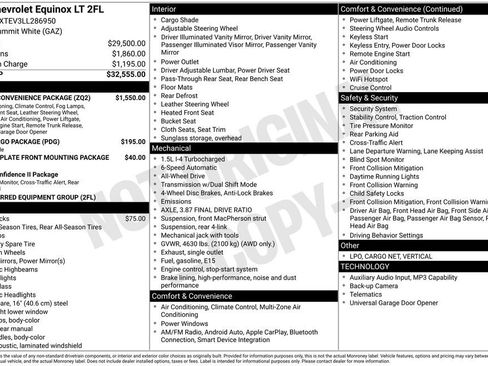 Used 2020 Chevrolet Equinox LT w/ Driver Convenience Package AWD/4WD image 4