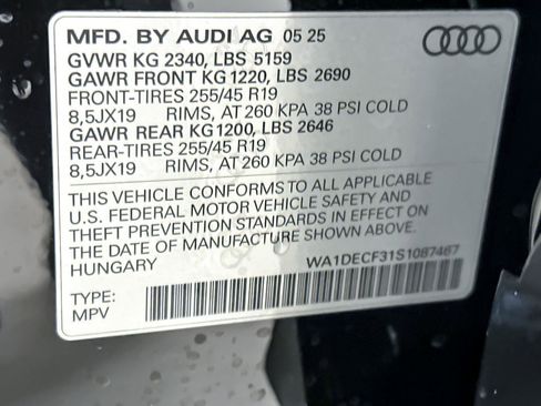 New 2025 Audi Q3 2.0T Premium image 26