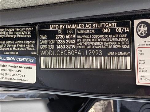 Used 2015 Mercedes-Benz S 550 Sedan image 23