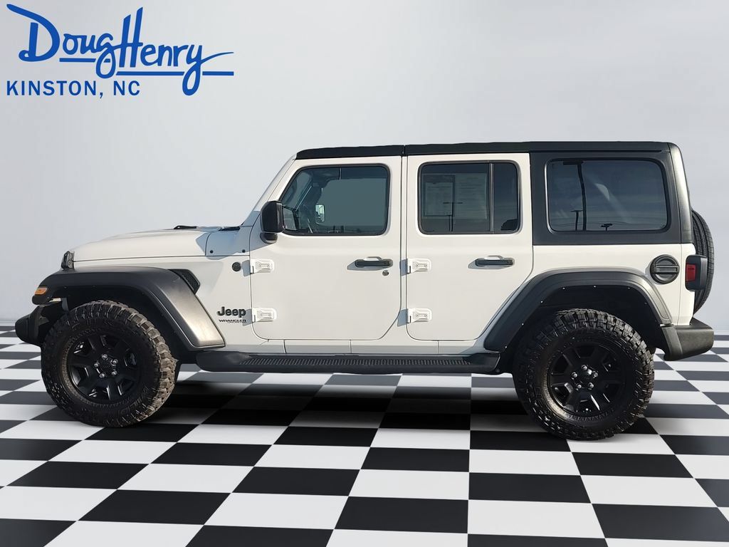 Used 2022 Jeep Wrangler Unlimited Sport AWD/4WD image 2
