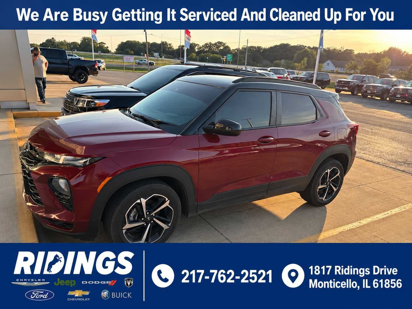 Used 2023 Chevrolet TrailBlazer RS w/ Convenience Package FWD image 1