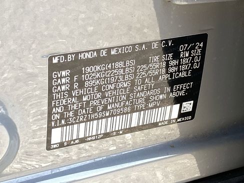 Used 2025 Honda HR-V Sport image 34