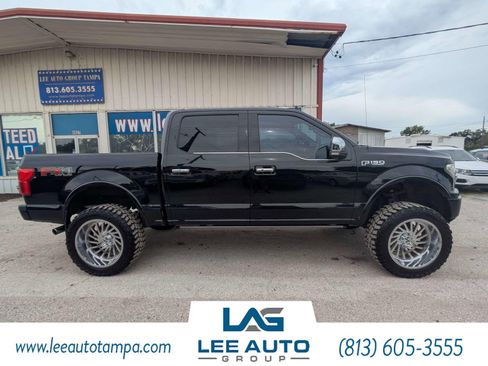 Used 2018 Ford F150 Platinum w/ Equipment Group 701A Luxury AWD/4WD image 2