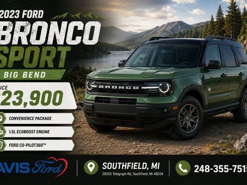 Used 2023 Ford Bronco Sport Big Bend w/ Convenience Package AWD/4WD image 1