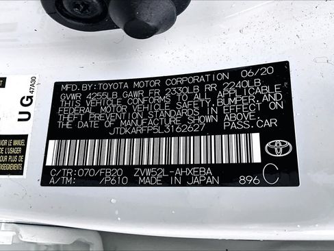 Used 2020 Toyota Prius Prime LE FWD image 33