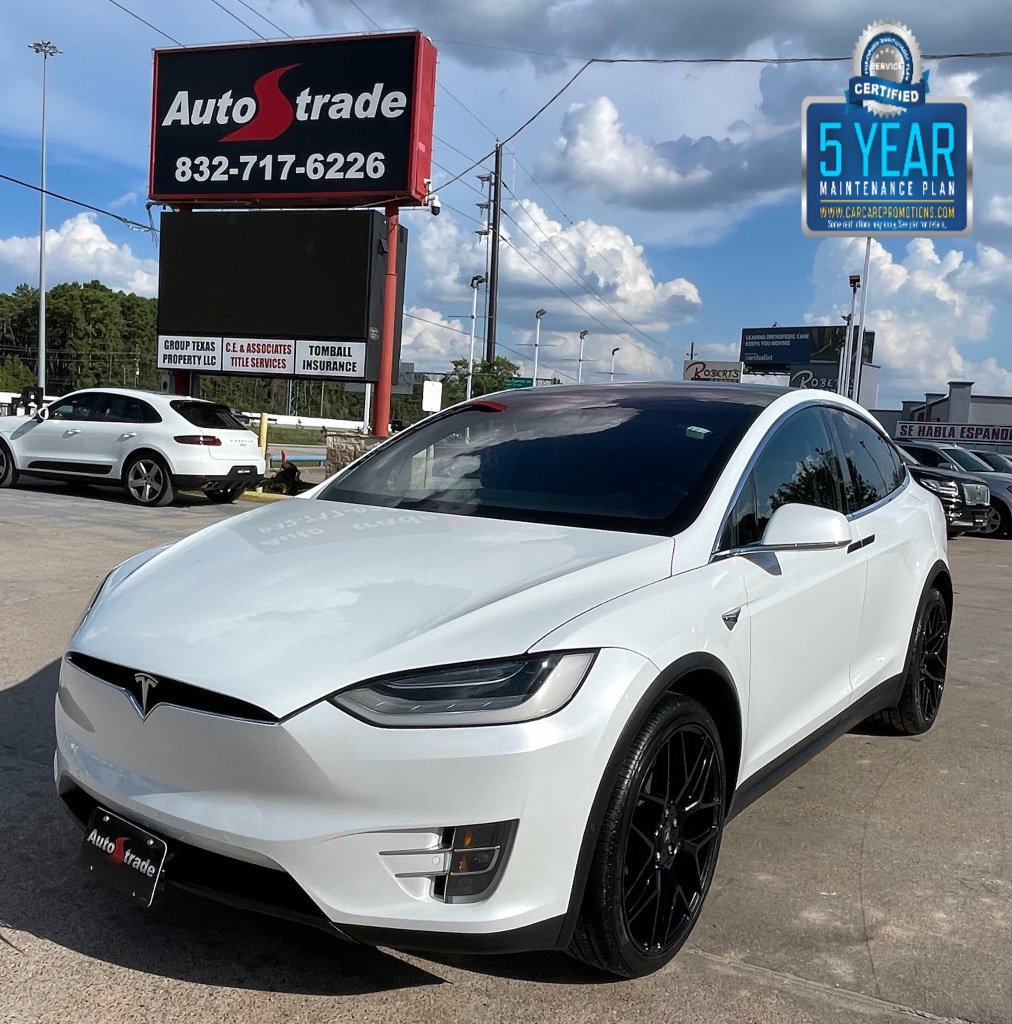 Used 2020 Tesla Model X Long Range AWD/4WD image 1