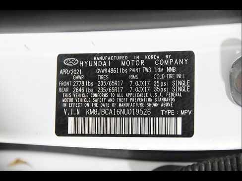 Certified 2022 Hyundai Tucson Blue AWD/4WD image 23