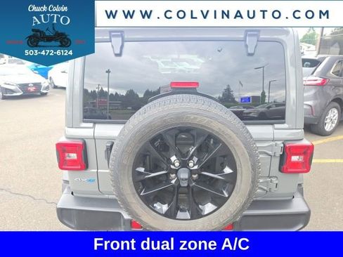 Used 2021 Jeep Wrangler Unlimited Sahara w/ Cold Weather Group AWD/4WD image 6