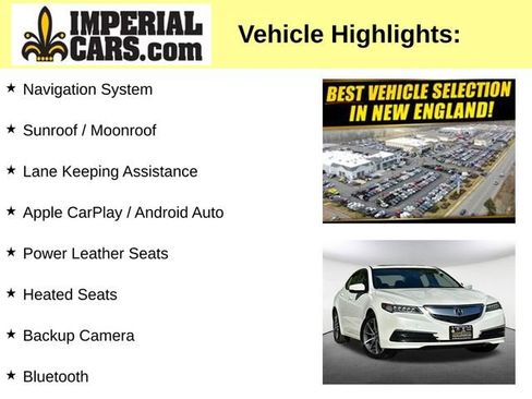 Used 2015 Acura TLX w/ Technology Package AWD/4WD image 8