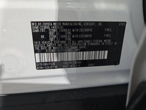 Used 2024 Toyota RAV4 SE w/ Weather Package AWD/4WD image 33